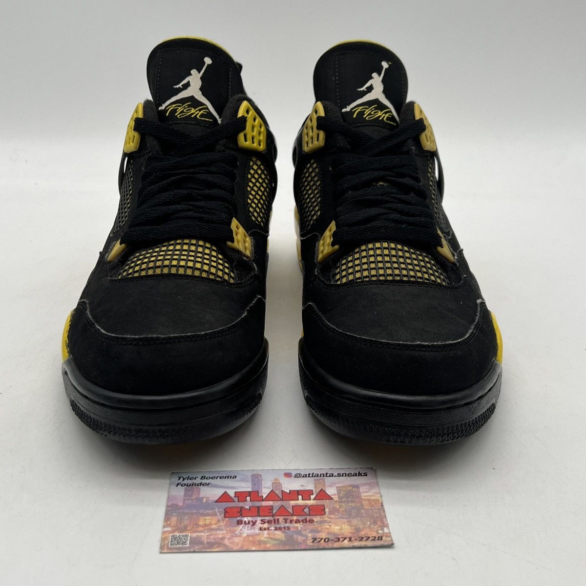 Jordan Brand Air Jordan 4 Thunder Size US 10 / EU 43 - 2 Thumbnail