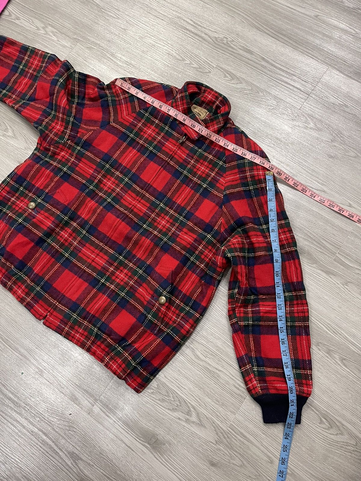 Pendleton × Vintage Vintage Pendleton Plaid Wool Jacket Size US L / EU 52-54 / 3 - 11 Thumbnail