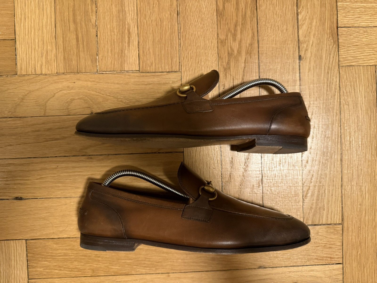 Gucci Gucci Men’s Dark Brown Jordaan Loafers Size US 8.5 / EU 41-42 - 6 Thumbnail
