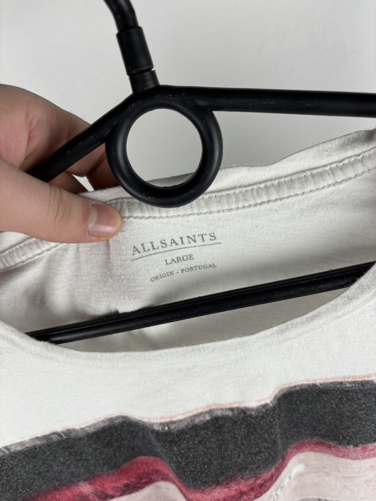Allsaints Allsaints harmony vintage big logo t shirt L Size US L / EU 52-54 / 3 - 3 Thumbnail