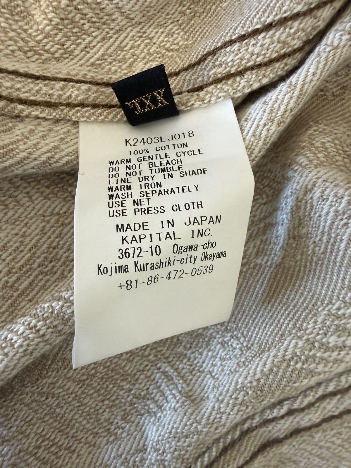 Kapital Kapital 12oz Magpie Denim 3rd Jacket Size US XXL / EU 58 / 5 - 5 Thumbnail
