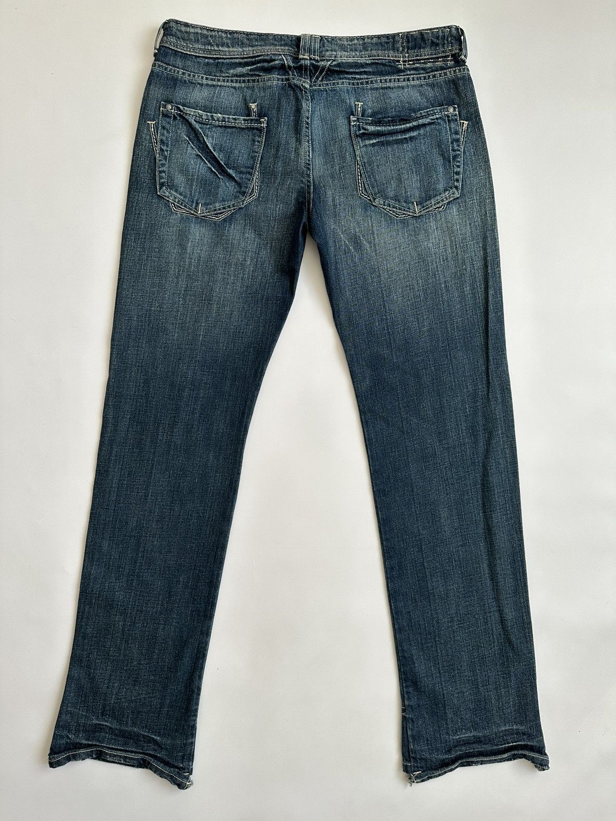 Japanese Brand × Marithe + Francois Girbaud × Vintage Marithe Francois Girbaud Jeans Blue Denim Size US 32 / EU 48 - 2 Thumbnail