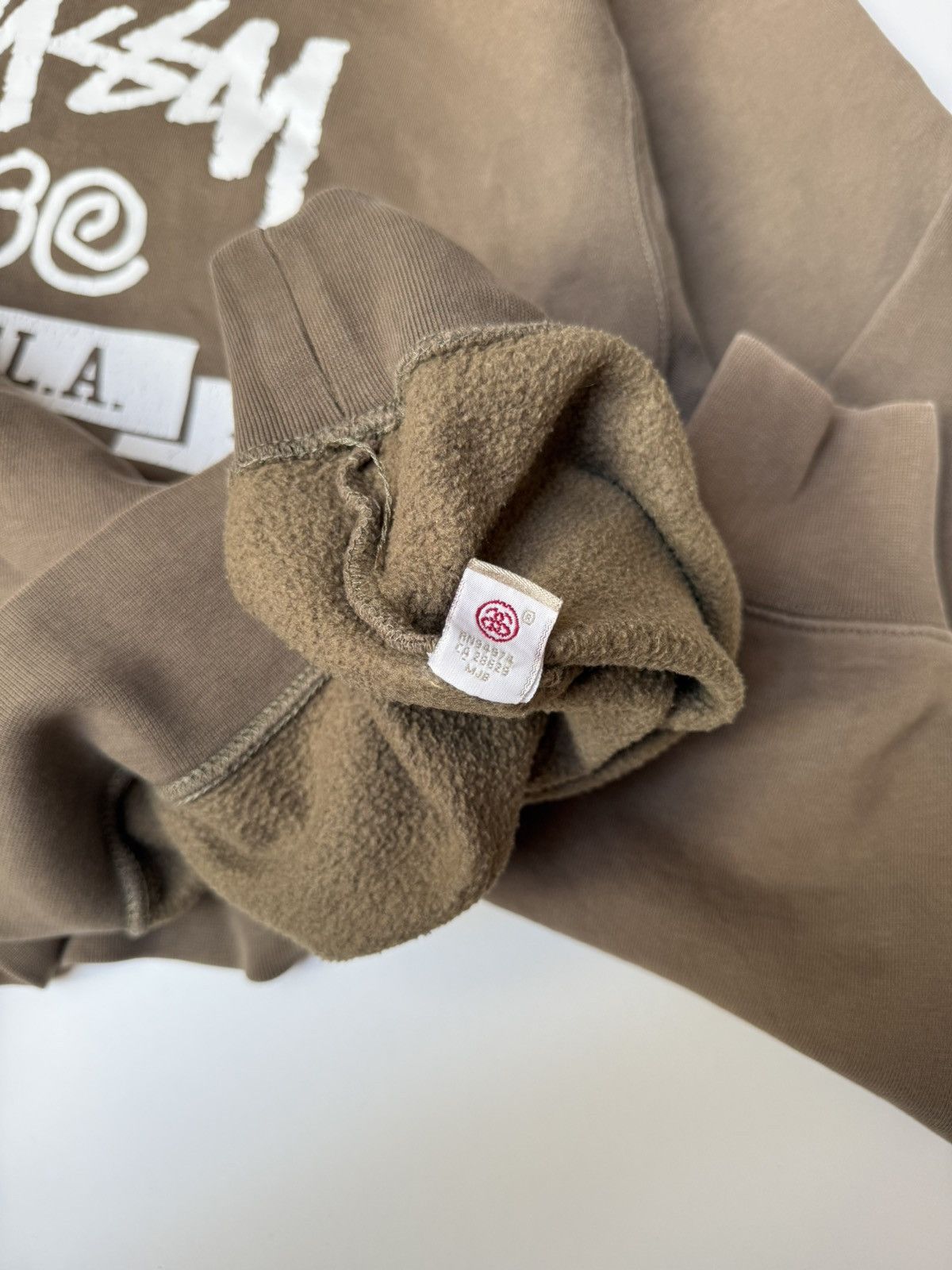 Stussy Vintage stussy NYTLA y2k brown sweatshirt crewneck Size US L / EU 52-54 / 3 - 7 Thumbnail