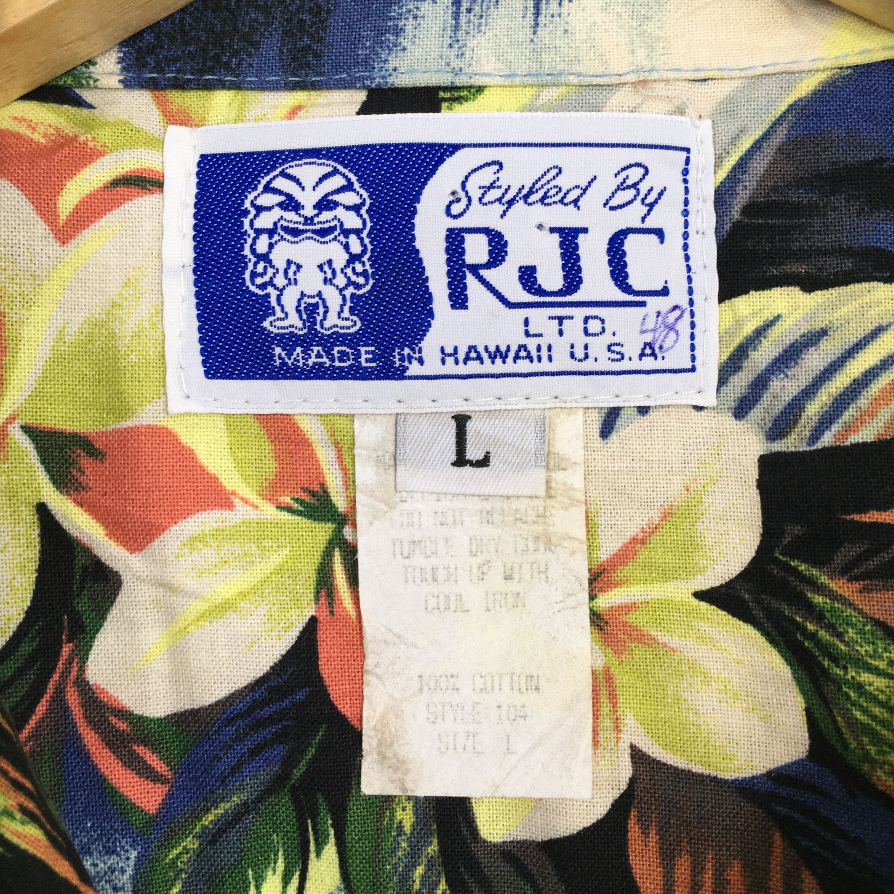 Other RJC Hawaiian Waterfall Graphic View Cotton Shirt Large Size US L / EU 52-54 / 3 - 5 Thumbnail
