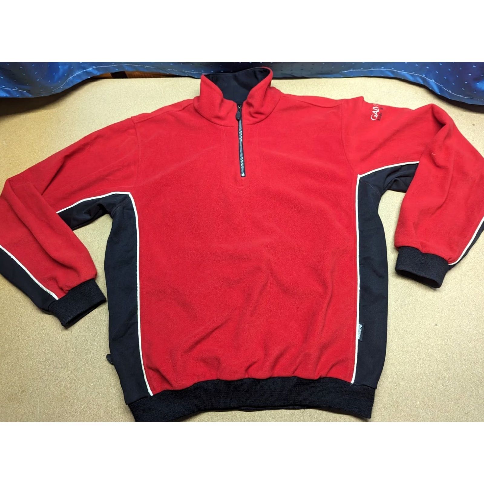 Galvin Green Galvin Green Mens Windstopper Jacket Gore-Tex Red Pullover 1/4 Zip L Windproof Waterproof Activewear Jacket Mens Red GW Windstopper Jacket Size US L / EU 52-54 / 3 - 2 Thumbnail