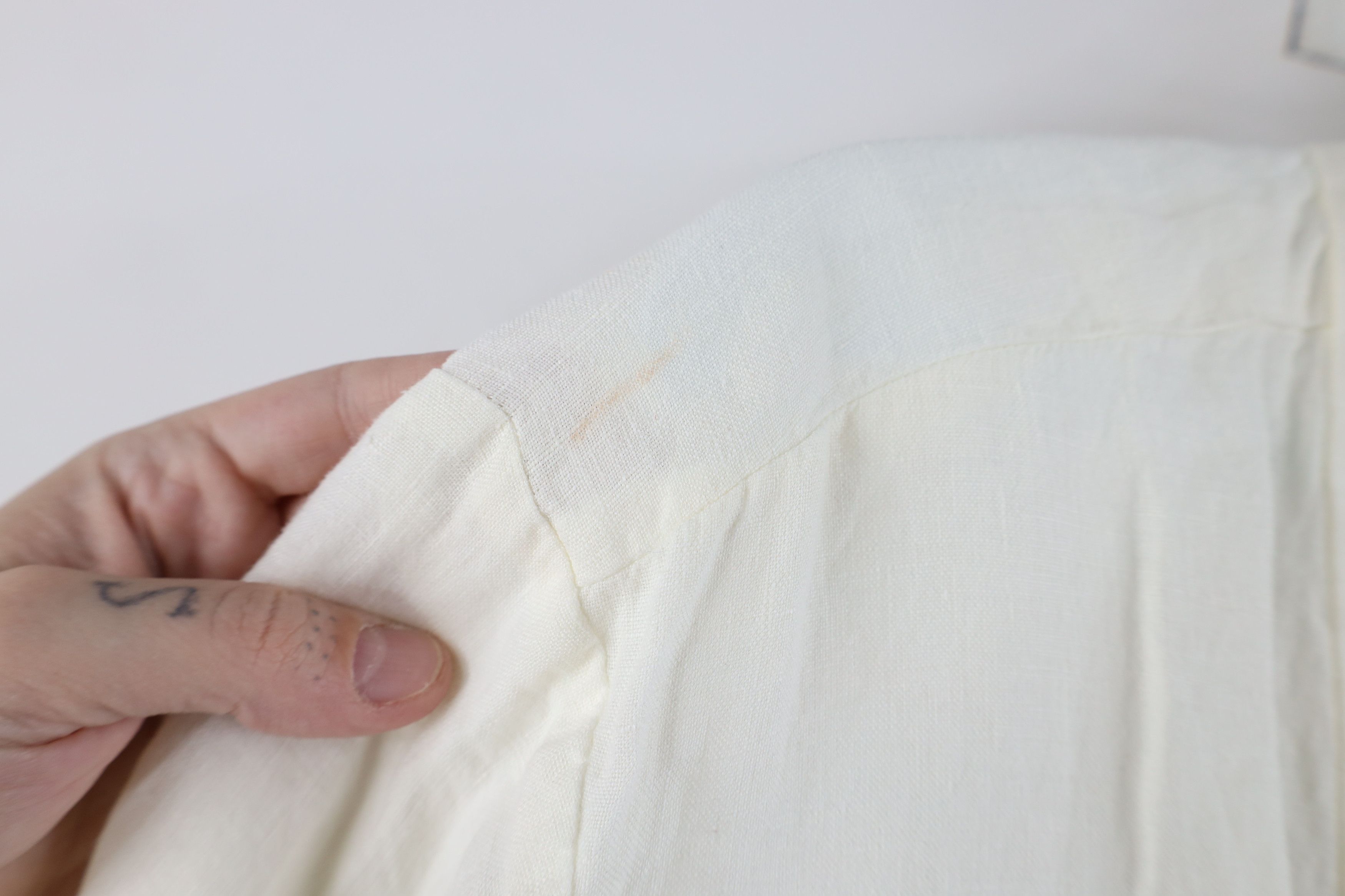 J. Jill × Vintage New J Jill Pure Jill Lined Open Front Cardigan Shirt Cream Size 3XL / US 20-22 - 7 Thumbnail