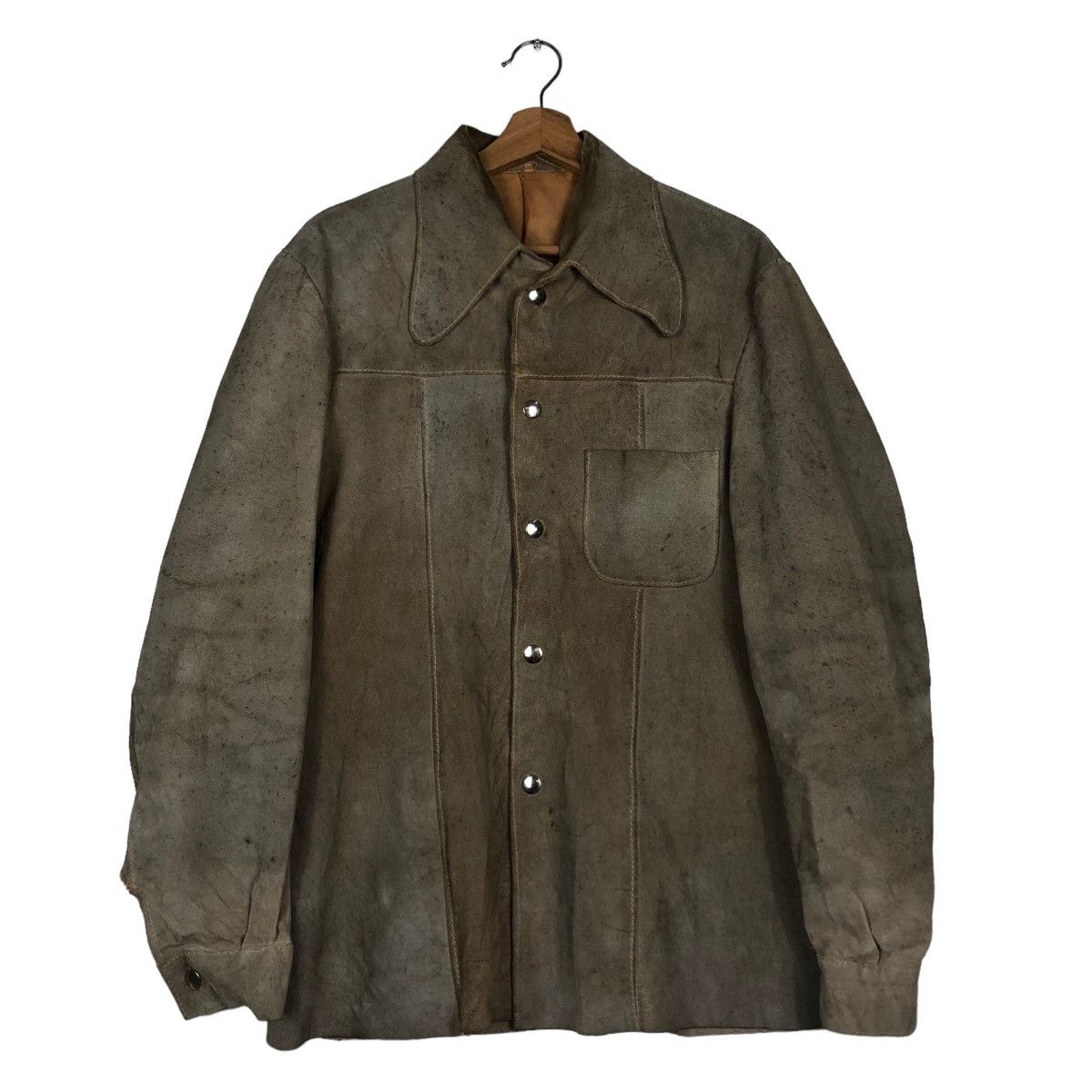 Genuine Leather 🔥Vintage Genuine Leather Jacket Biker Jacket Issey Miyake Size US M / EU 48-50 / 2 - 1 Thumbnail