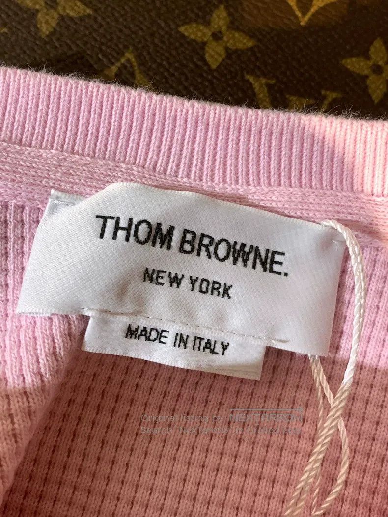 Thom Browne Thom Browne Pink T-Shirt Size XS / US 0-2 / IT 36-38 - 4 Thumbnail