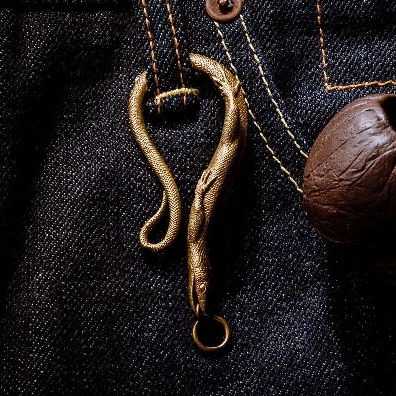 Japanese Brand × Vintage Vintage Brass Lizard Hook Key Chain Size ONE SIZE - 6 Thumbnail