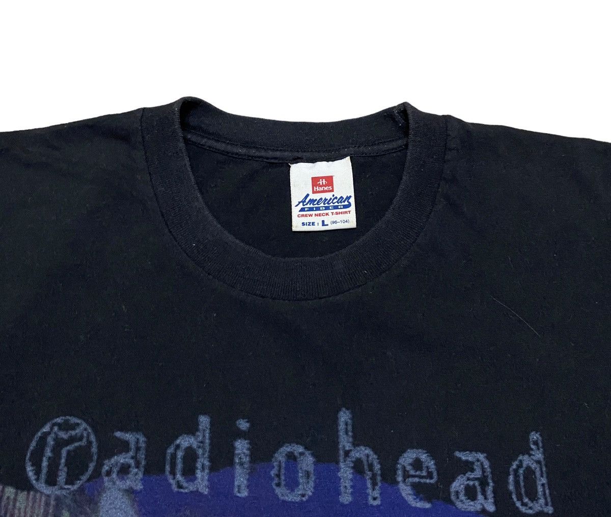 Band Tees Rare Vintage Rock Band Radiohead Pablo Honey T-shirt 1990s Size US L / EU 52-54 / 3 - 3 Thumbnail