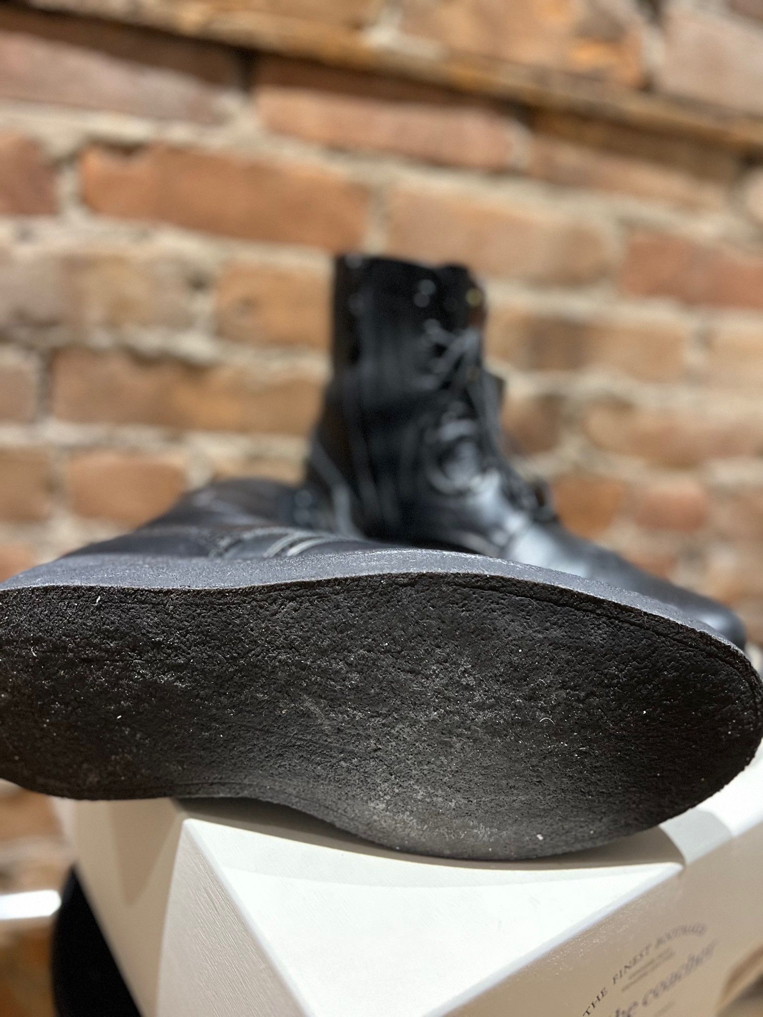 foot the coacher Foot the Coacher W.W Wingtip Boots – Leather / Crepe Sole Size US 8 / EU 41 - 7 Thumbnail
