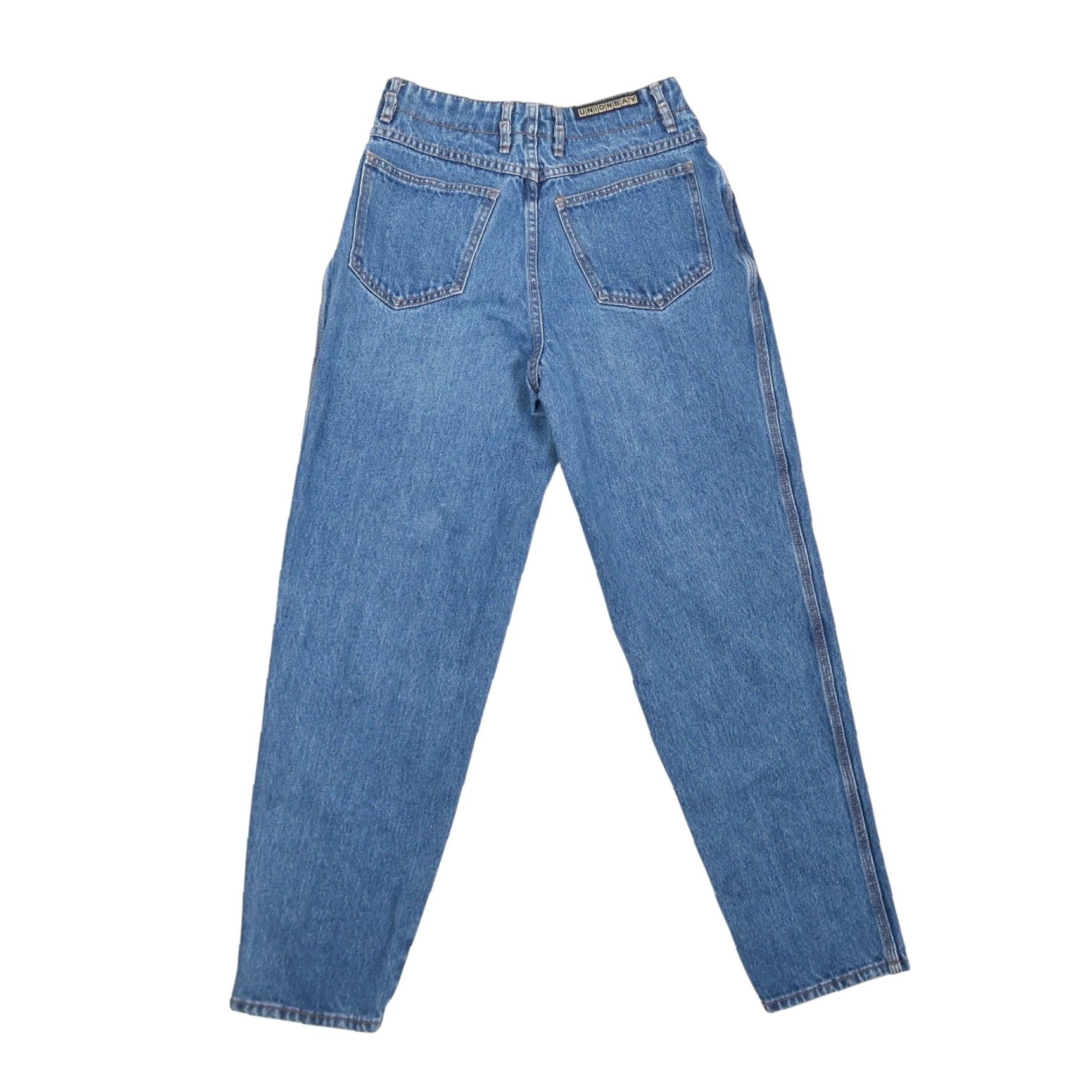 Vintage VINTAGE Union Bay Jeans 90s Medium Wash High Rise Tapered Mom Jeans 25 in 90s Vintage Womens Jeans M/L Size 25" / US 0 / IT 36 - 3 Thumbnail