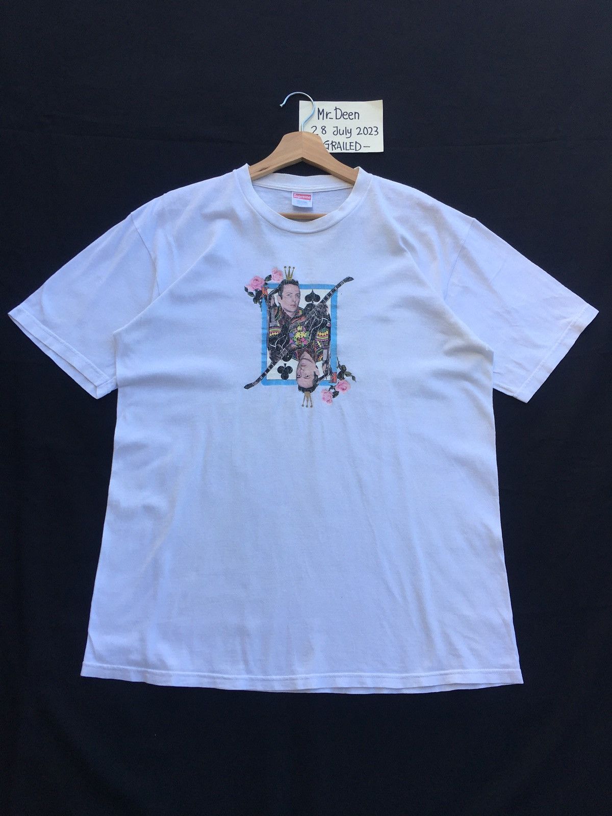 Supreme Rarest Supreme x Joe Strummer 2001 Printed Tshirt Size US L / EU 52-54 / 3 - 2 Thumbnail