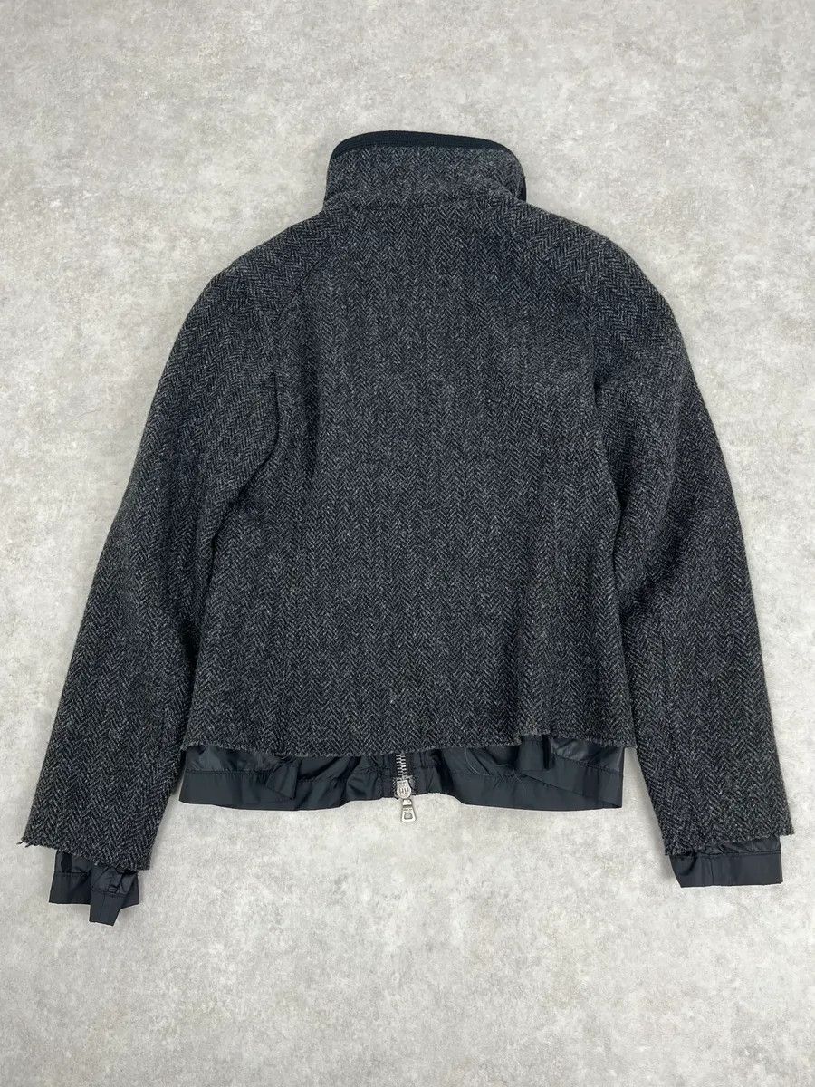 Prada 2000s Prada Grey Wool Hybrid Jacket Size S / US 4 / IT 40 - 7 Thumbnail
