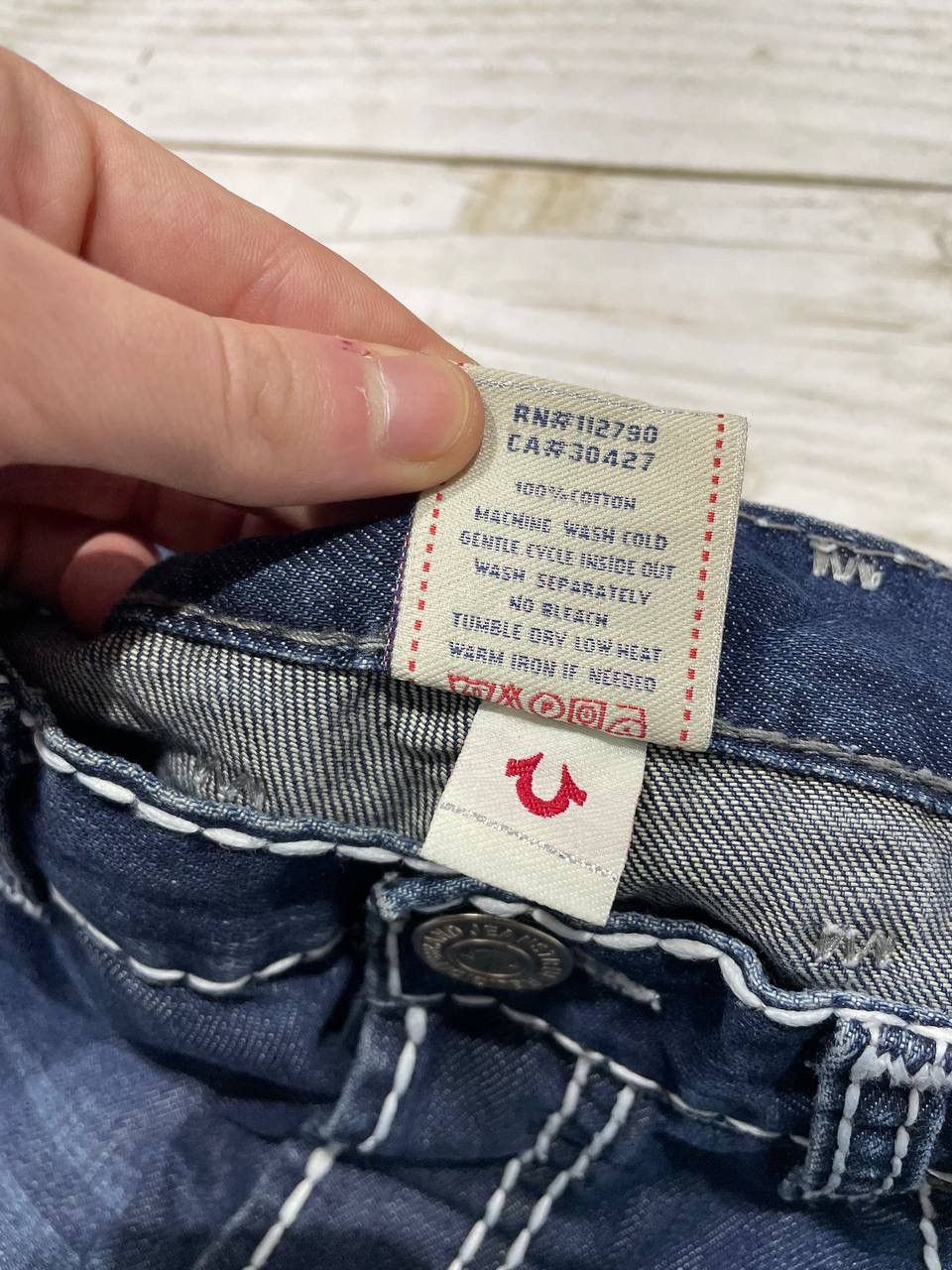 True Religion Vintage True Religion Billy Super T Denim Jeans Y2K Baggy Size US 36 / EU 52 - 18 Thumbnail
