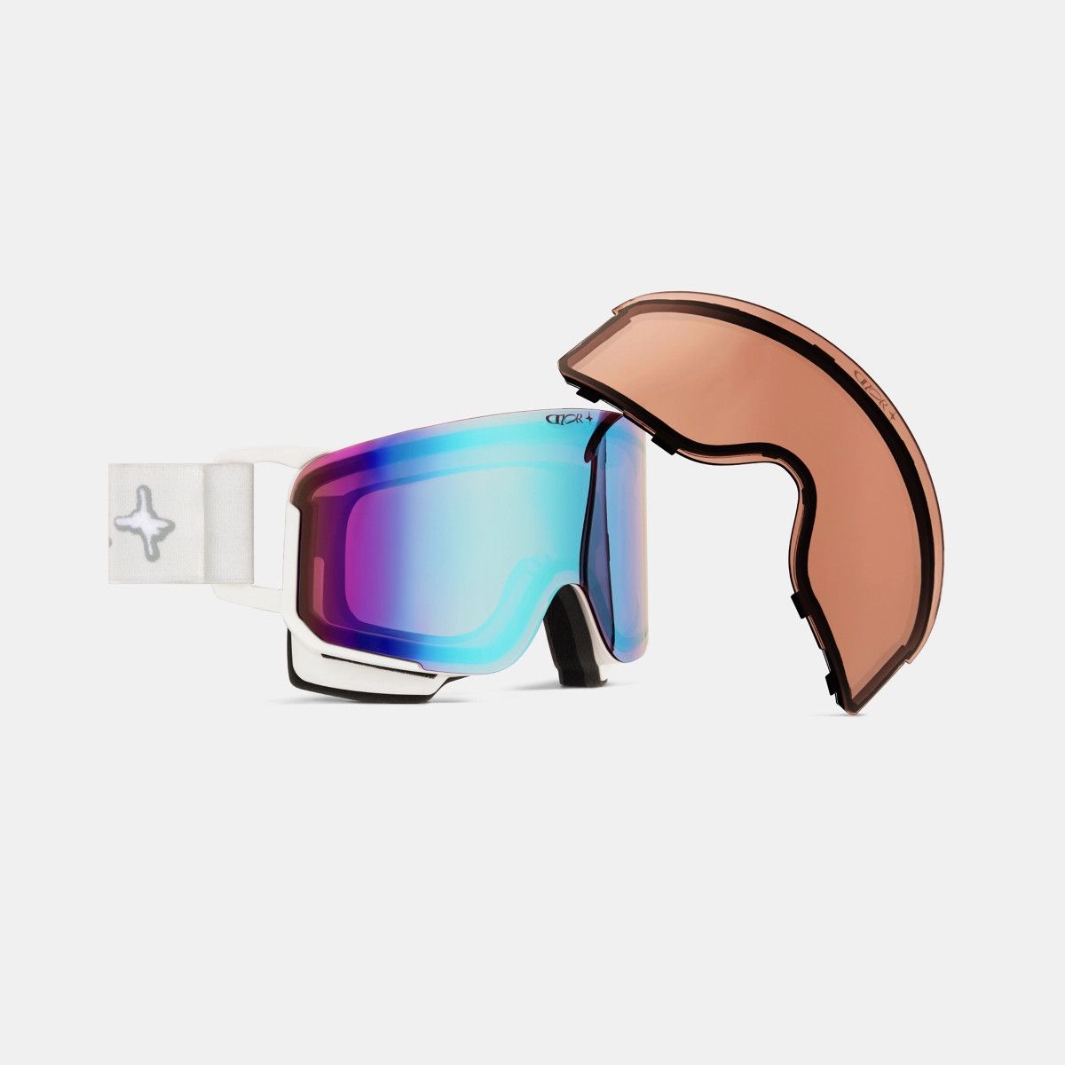 Dior o1bcso1str1225 Size:OS/Lewis Hamilton Ski Goggles in White Size ONE SIZE - 4 Thumbnail