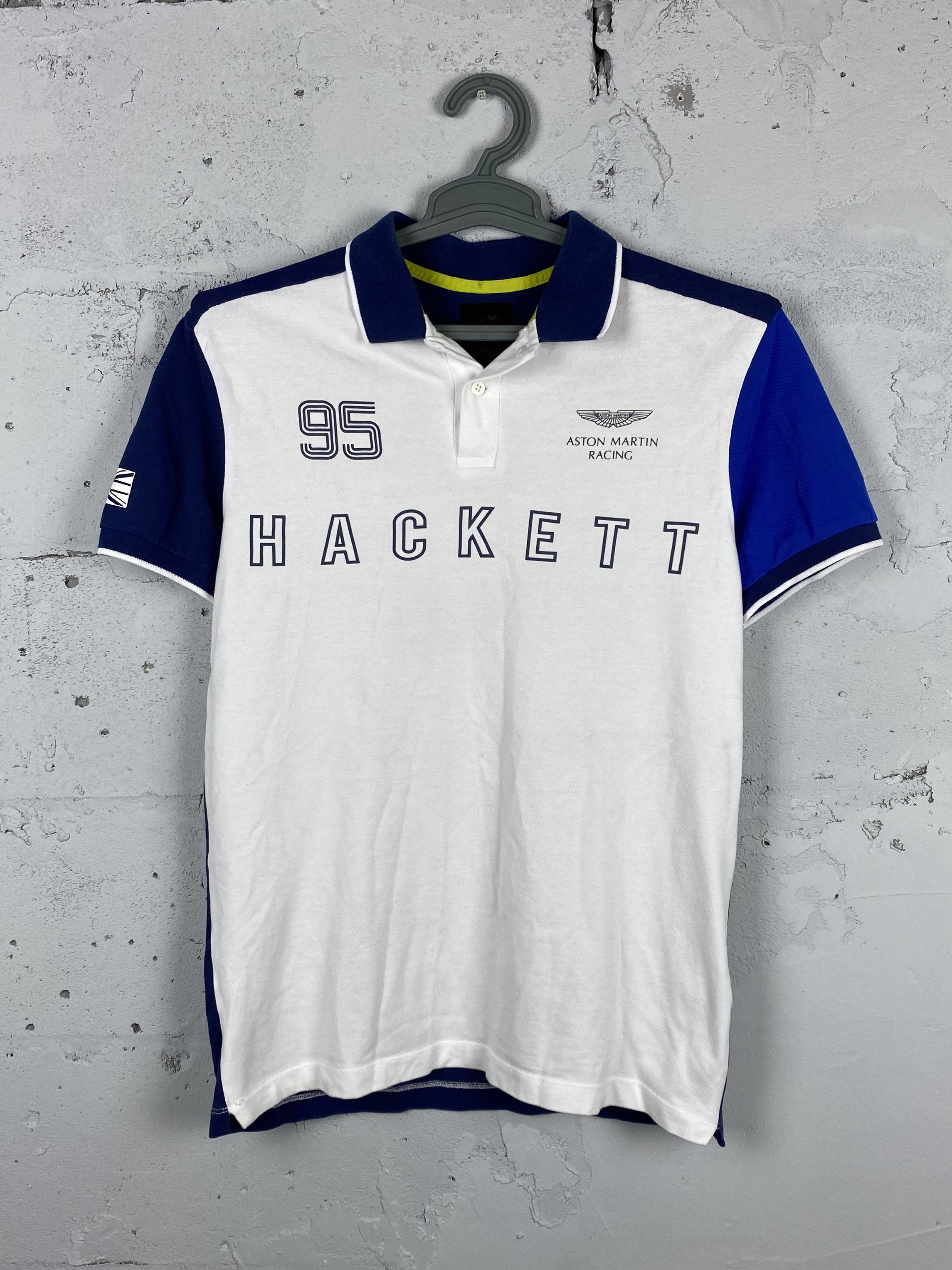 Formula 1 × Hackett Hackett Aston Martin England Racing Polos t shirt Size US S / EU 44-46 / 1 - 1 Thumbnail