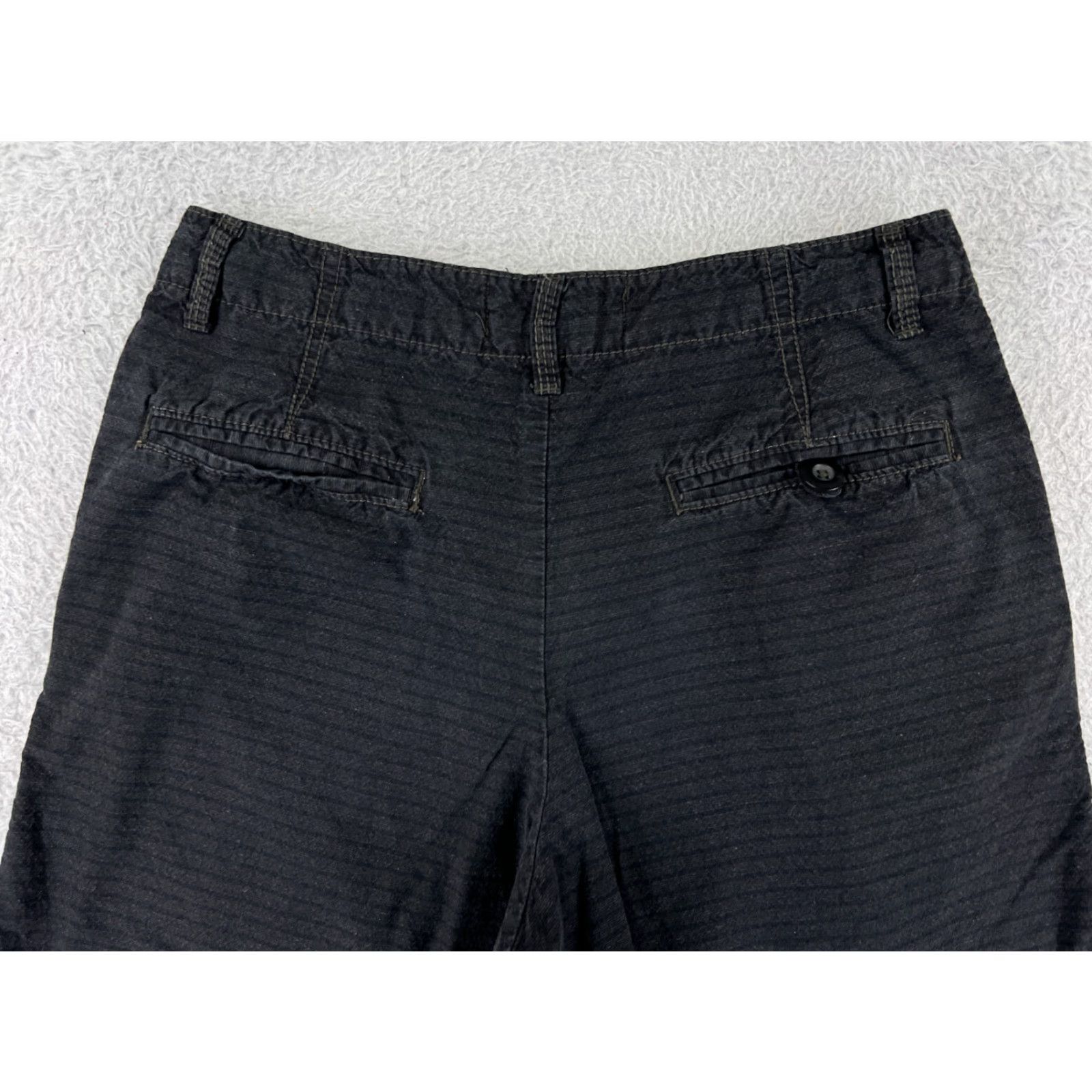 Ocean Pacific Ocean Pacific Black Striped Shorts Men 30 Cotton Casual Beach 100% Cotton Ocean Pacific Mens Shorts Beach 30 Black Striped Chino Casual Mens Shorts Size US 30 / EU 46 - 4 Thumbnail