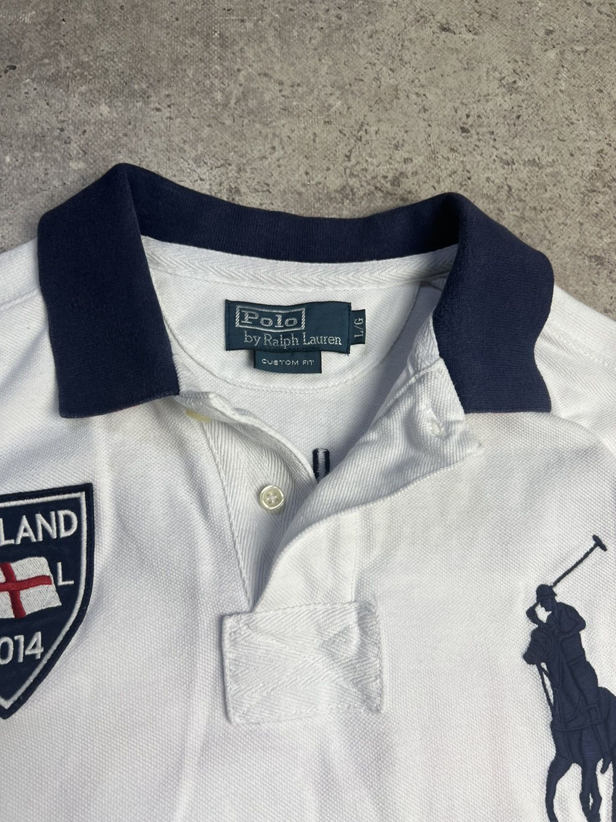 Polo Ralph Lauren Polo Ralph Lauren England Polo Shirt Size US L / EU 52-54 / 3 - 4 Thumbnail
