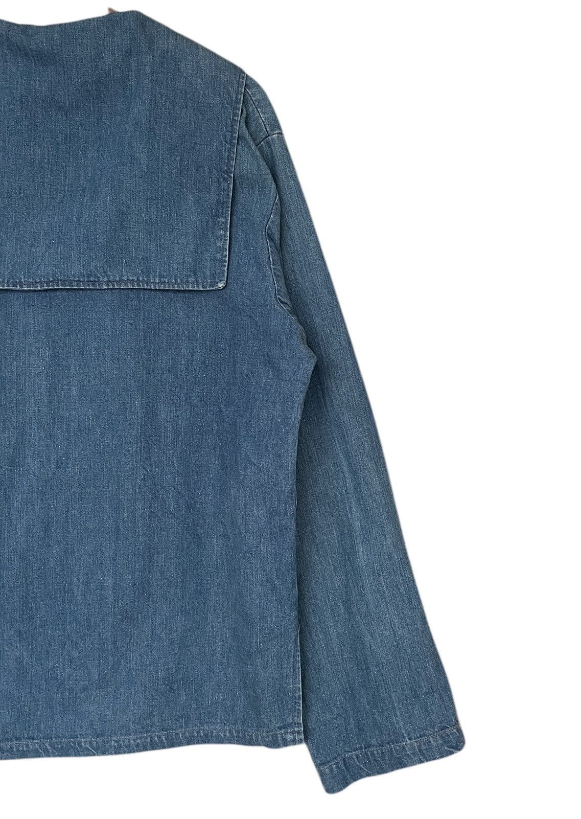 Vintage Vintage Brand Landlubber Open Collar Shirt Denim 1990s Size US M / EU 48-50 / 2 - 8 Thumbnail
