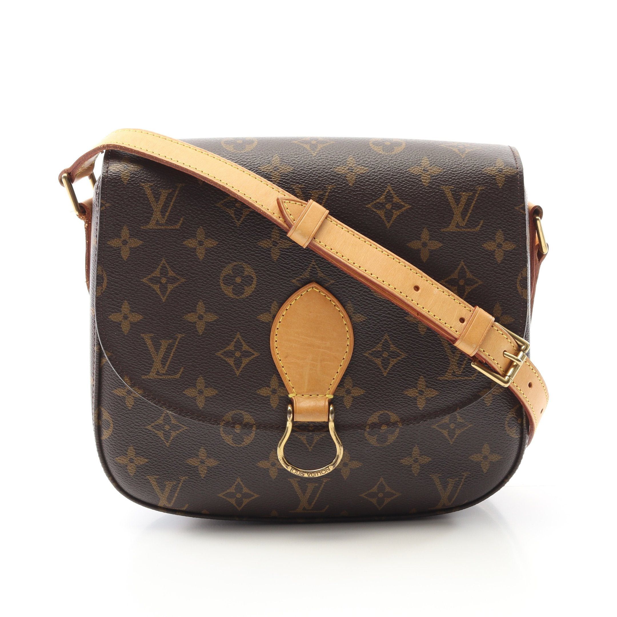 Louis Vuitton Louis Vuitton Sun Crew Gm Monogram Shoulder Bag Leather Brown Size ONE SIZE - 1 Thumbnail