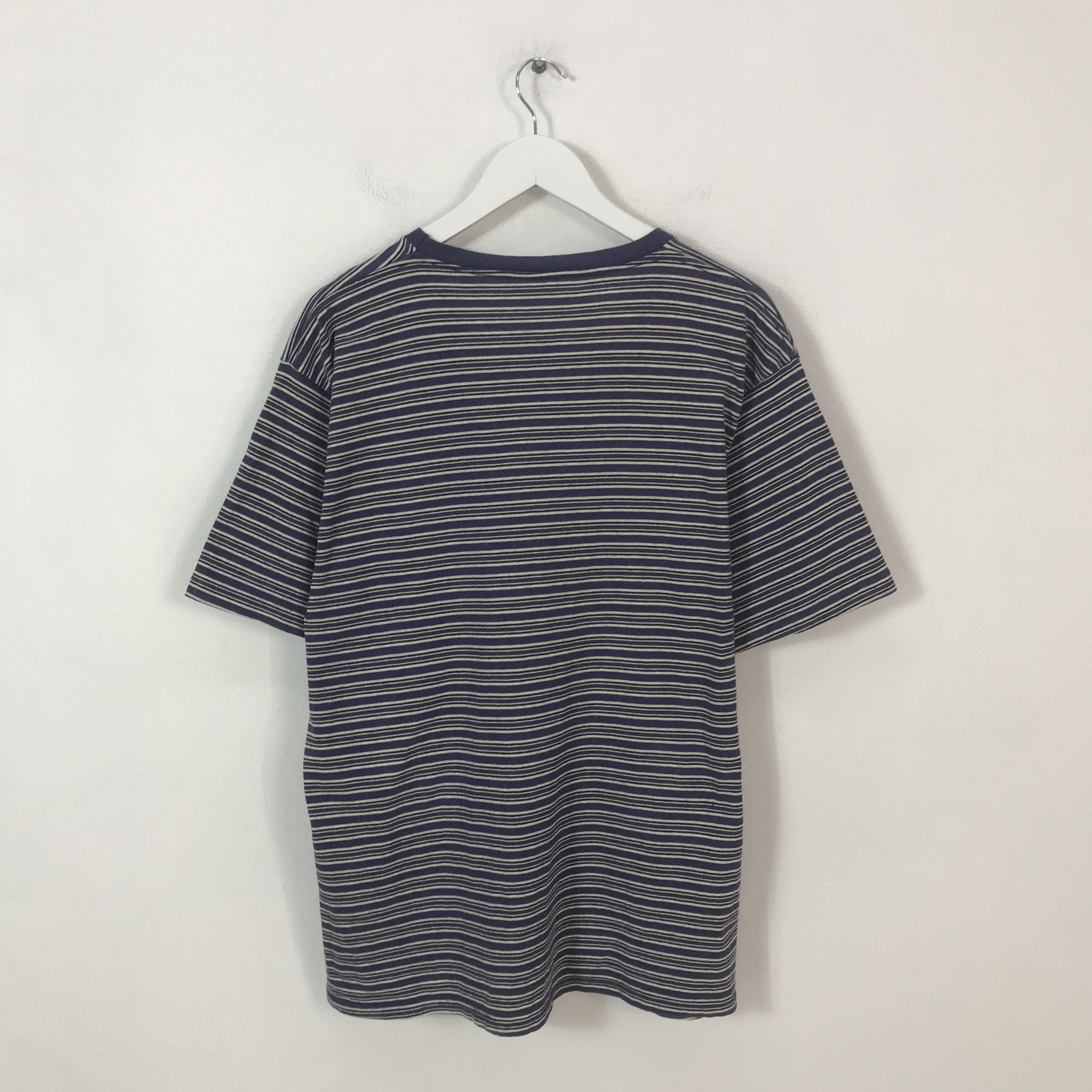 Vintage vintage bear striped t-shirt Size US L / EU 52-54 / 3 - 3 Thumbnail