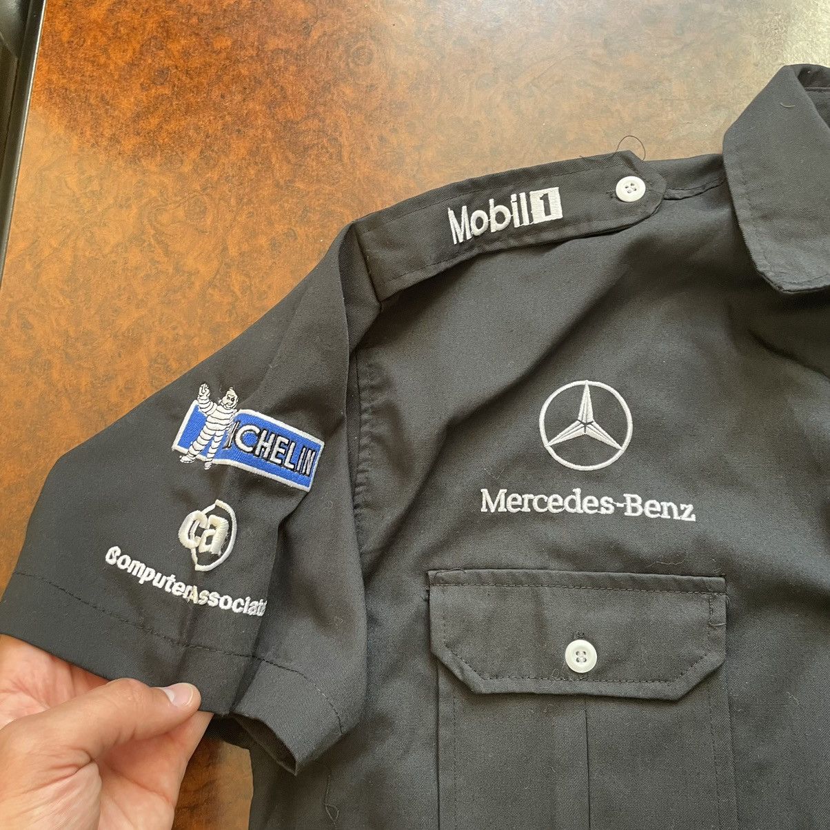 14th Addiction × If Six Was Nine × Mercedes-Benz Mercedes Benz 90s polo tee shirt moto boss OLD cyber racing Size US XL / EU 56 / 4 - 3 Thumbnail