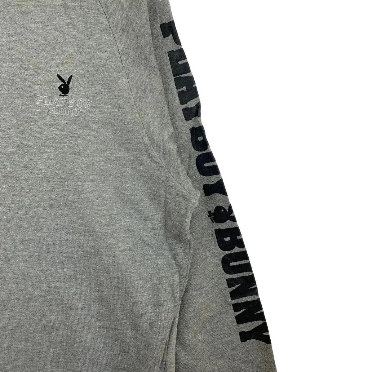Playboy Vintage PLAYBOY BUNNY Head Sleeve Logo Magazine Size US XL / EU 56 / 4 - 4 Thumbnail