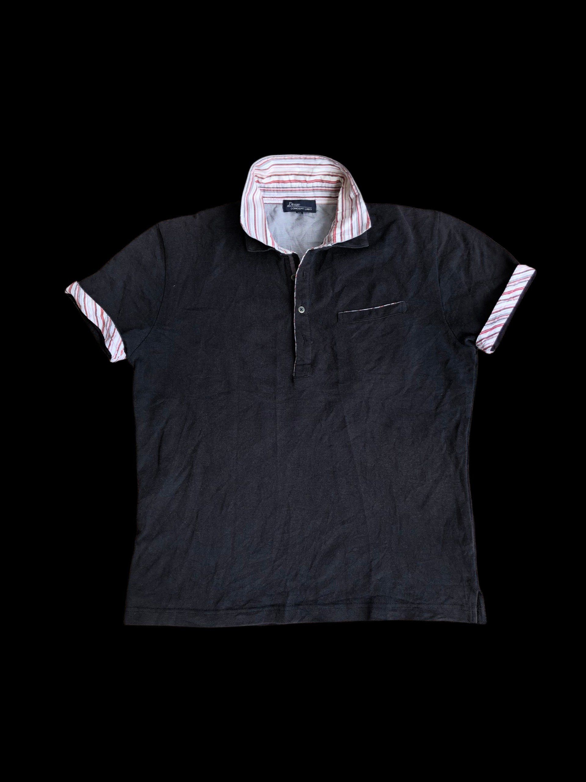 If Six Was Nine 2000s Double Layer Collar Vkei Style Y2k Japanese Size US M / EU 48-50 / 2 - 4 Thumbnail
