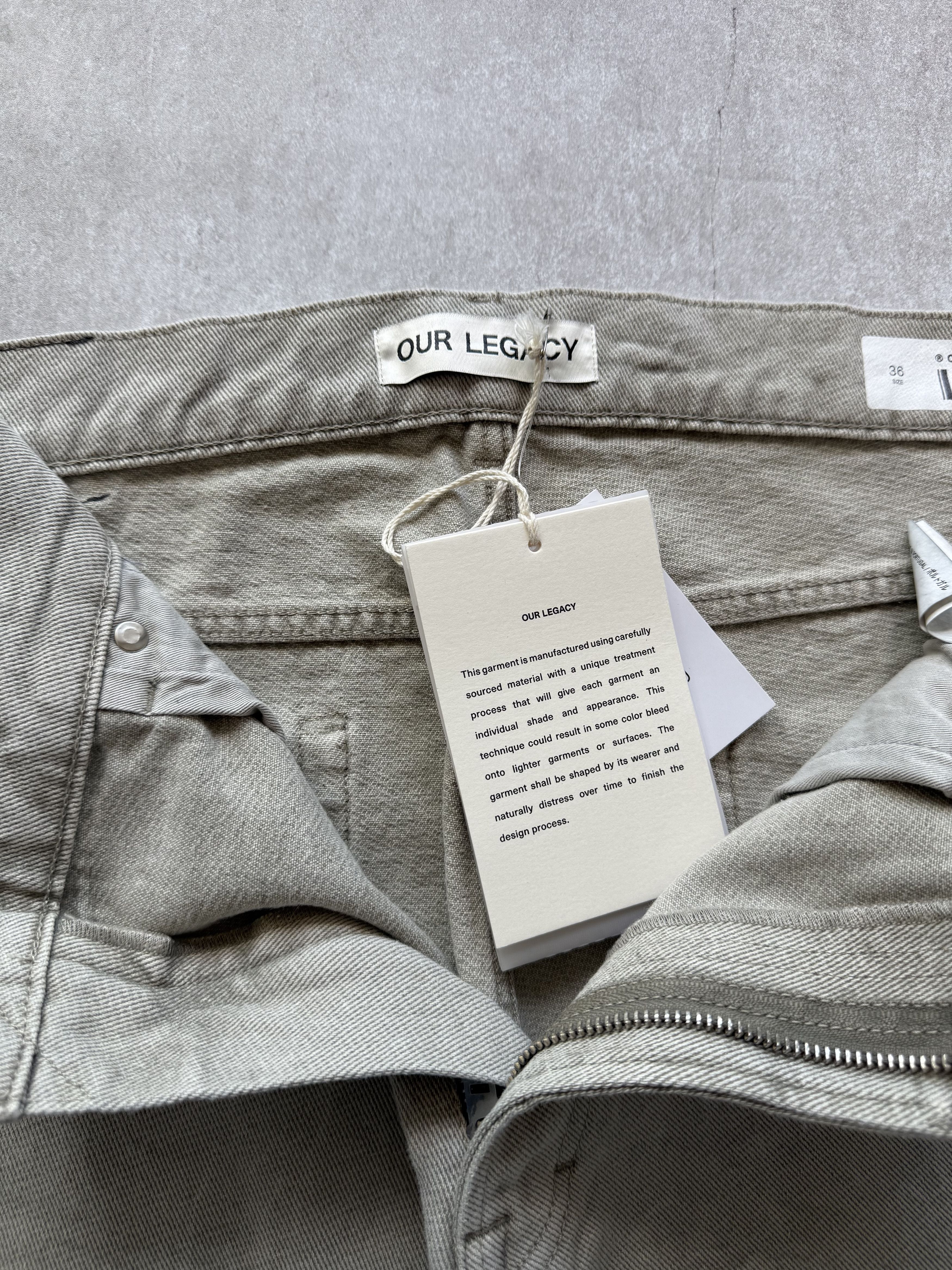 Our Legacy Our Legacy Gray Denim Size US 36 / EU 52 - 2 Thumbnail