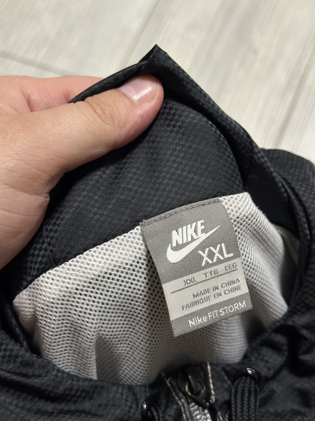 Vintage 🌪️ VINTAGE Y2K NIKE NYLON WINDBREAKER TRACK LIGHT JACKET Size US XXL / EU 58 / 5 - 6 Thumbnail
