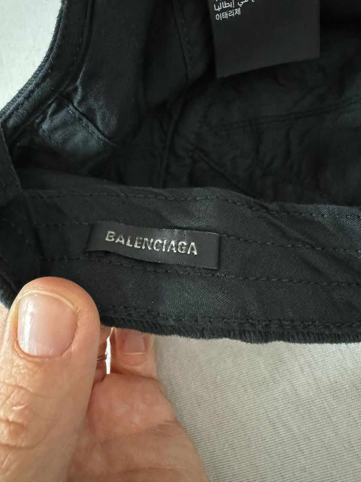 Balenciaga FW21 *rare* Apple Balenciaga Hat Cap Be Different Size ONE SIZE - 10 Thumbnail