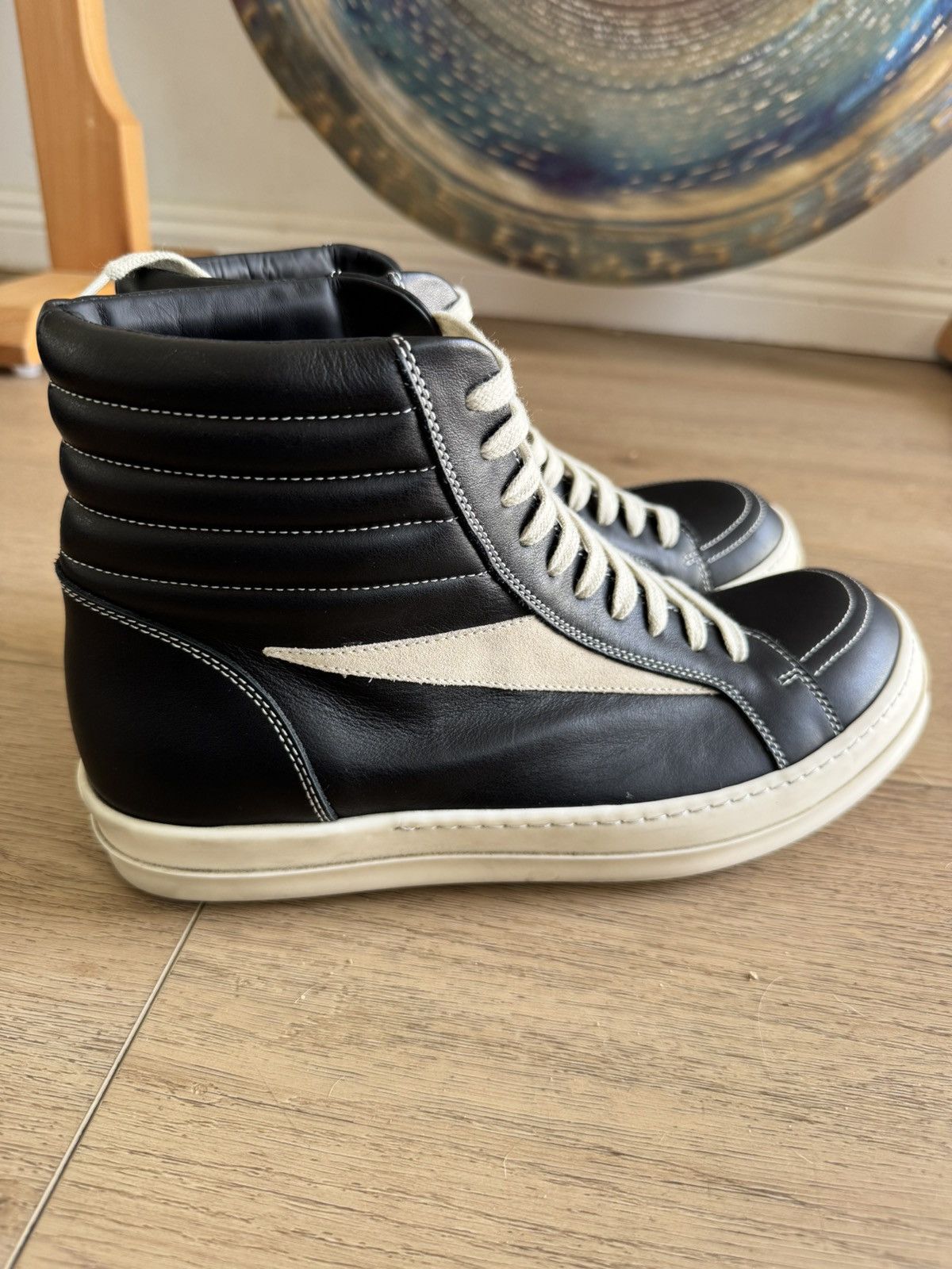 Rick Owens Leather Vans Vintage Size US 11 / EU 44 - 2 Thumbnail
