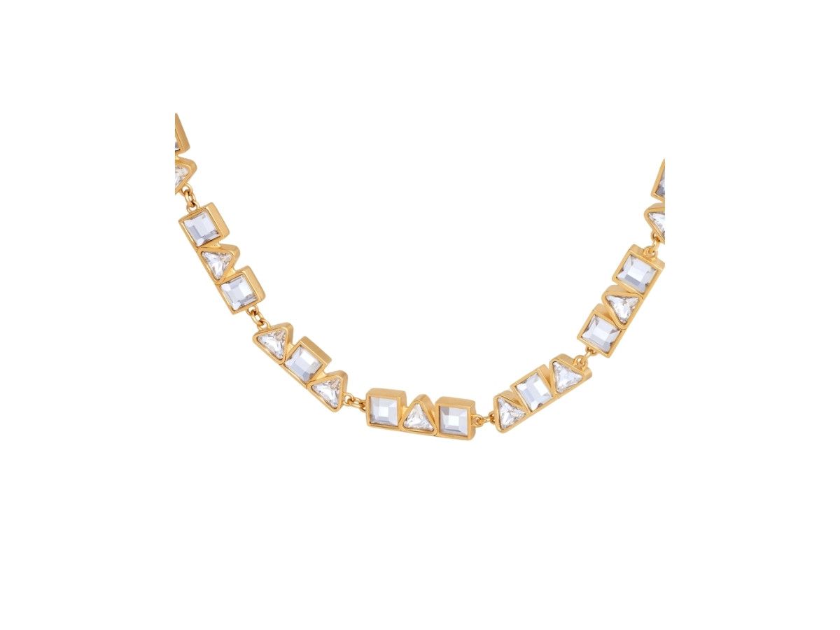 Celine o1loc1c0226 Size :OS/Celine Geometric Necklace in Golden Size ONE SIZE - 2 Thumbnail