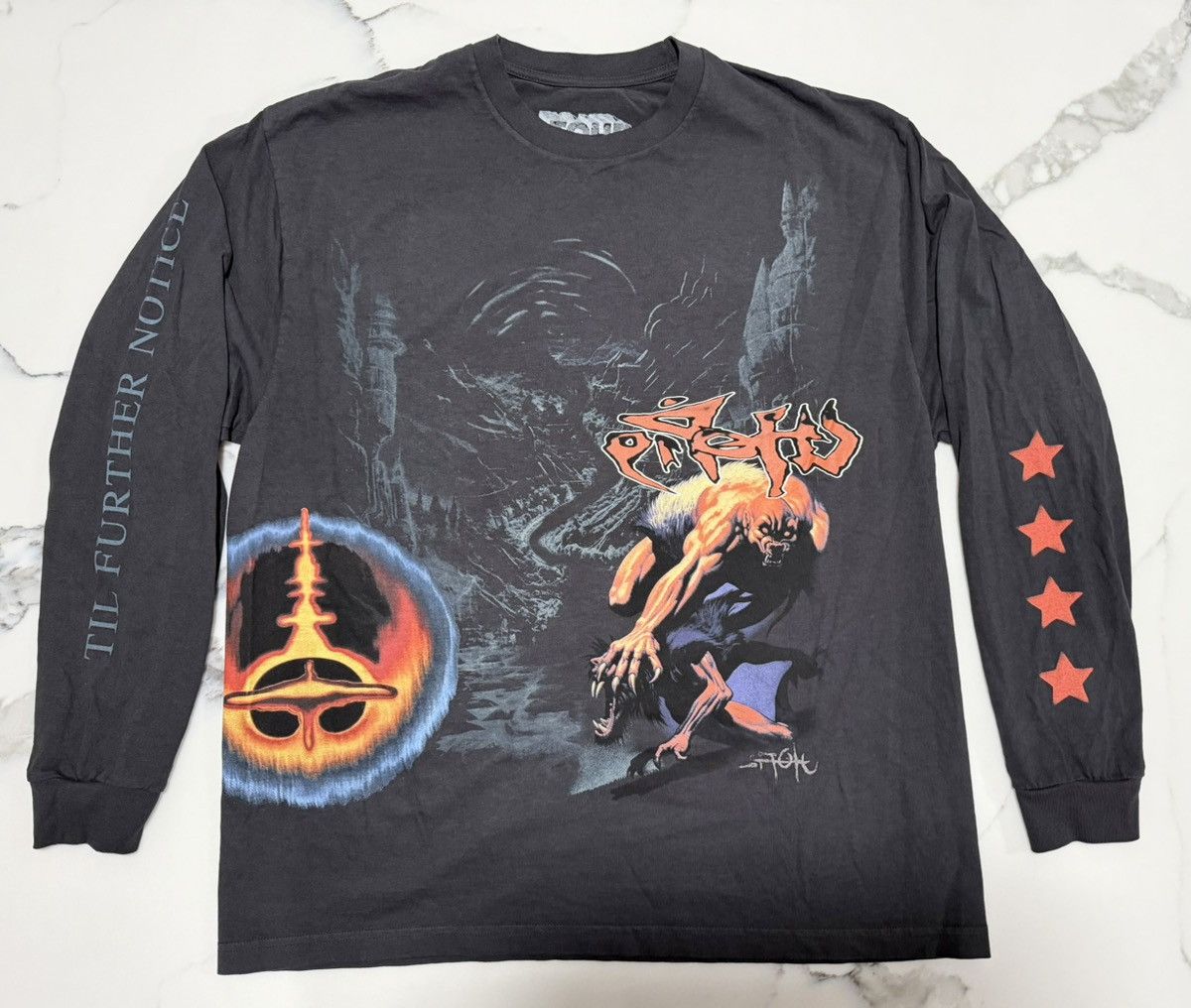 Travis Scott Travis Scott Utopia Tour Shirt “Til Further Notice” Sz XL Size US XL / EU 56 / 4 - 1 Thumbnail