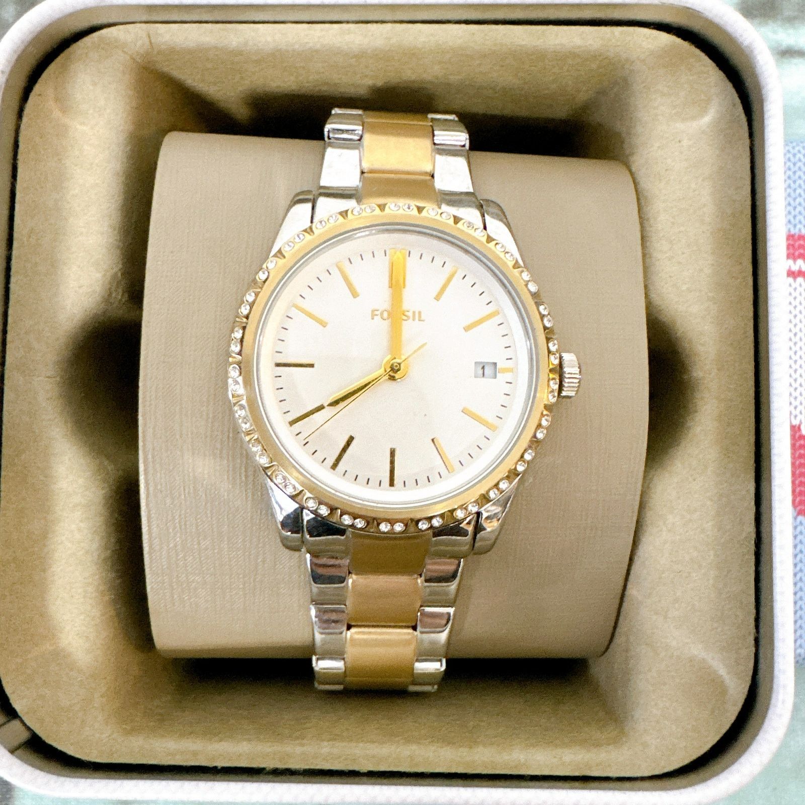 Fossil Fossil BQ3376 Stainless Steel Silver Dial Quartz Wrist Watch Size ONE SIZE - 2 Thumbnail