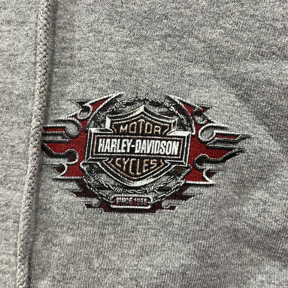Harley Davidson vintage harley davidson zip-up hoodie Size US XL / EU 56 / 4 - 4 Thumbnail