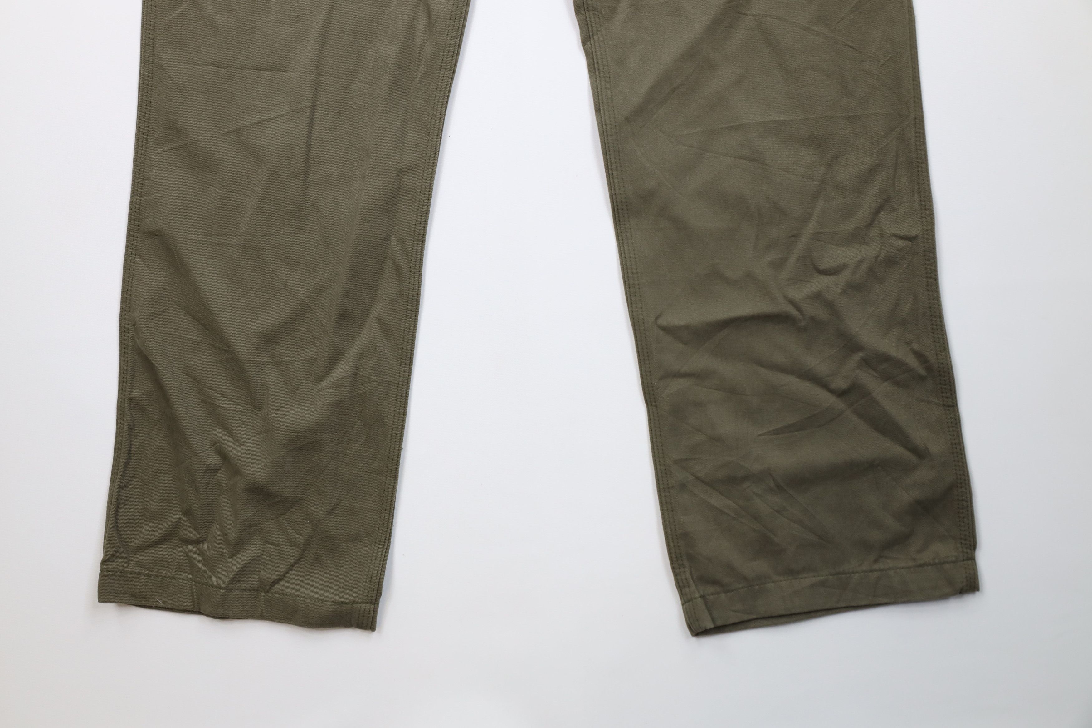 Carhartt Deadstock Y2K Carhartt Relaxed Fit Wide Leg Pants Green Size US 40 / EU 56 - 4 Thumbnail