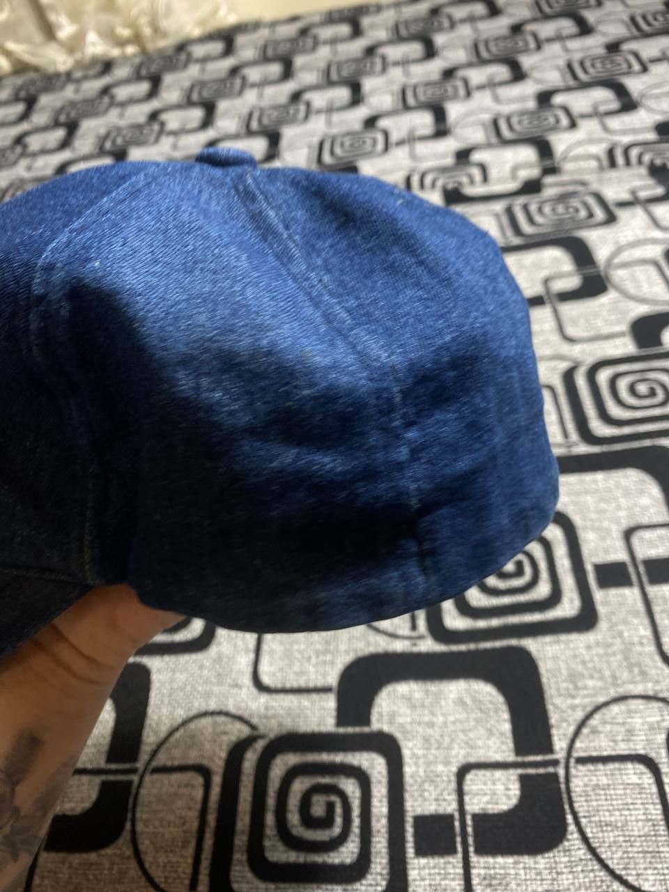 Nike × Vintage Vintage Nike fleece Y2K swoosh hat Size ONE SIZE - 8 Thumbnail