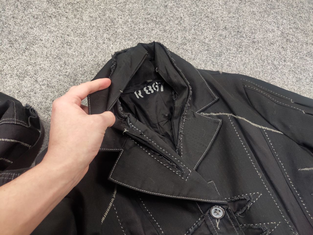 If Six Was Nine Vtg R867 Japan if six was nine Style Asymmetrical Jacket Size M / US 6-8 / IT 42-44 - 15 Thumbnail