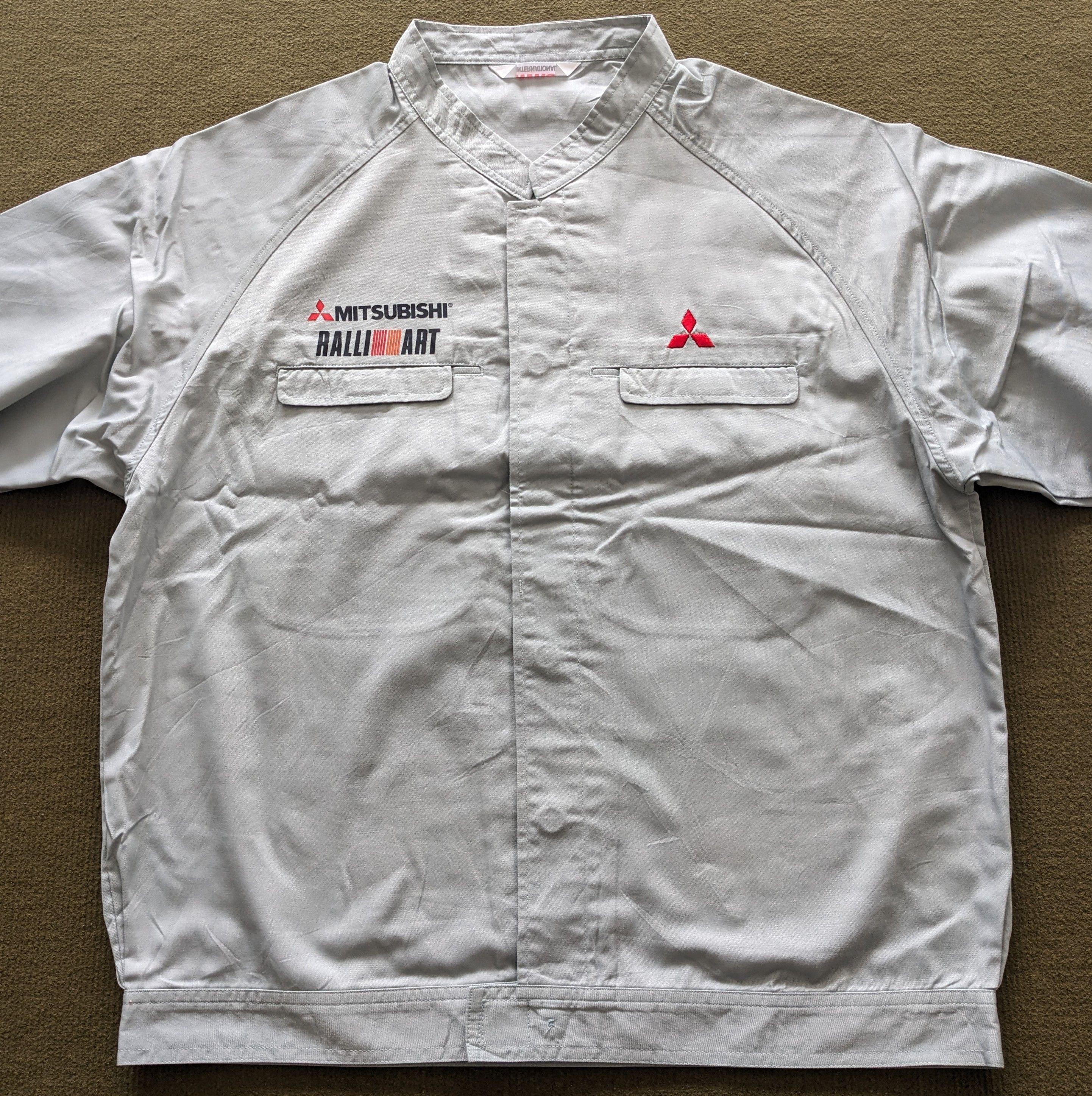 Other Vintage MITSUBISHI RALLI ART Racing Uniform Workers Jacket Size US M / EU 48-50 / 2 - 3 Thumbnail