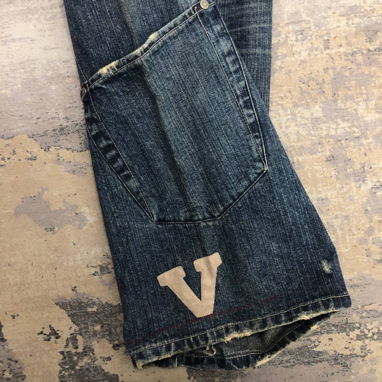 Other P865. VARCITY BAGY JEANS Size US 39 - 5 Thumbnail