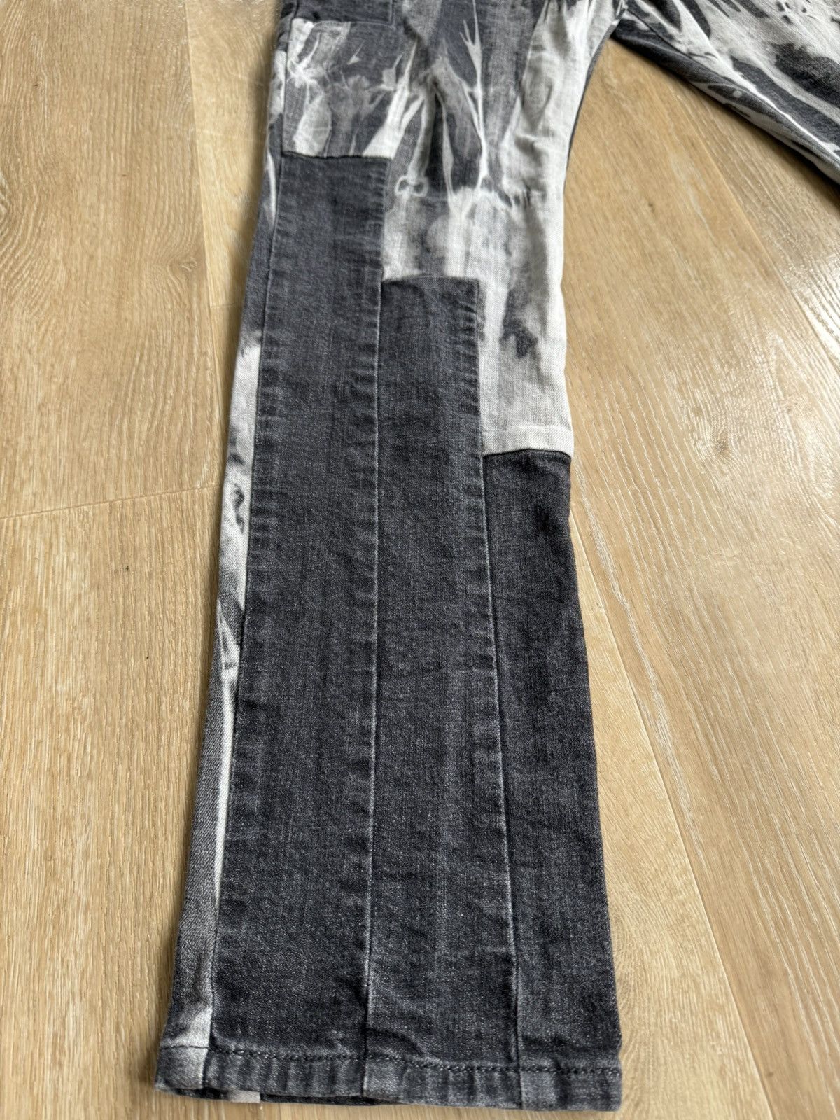 Diesel × Vintage Black Vintage Diesel Denim Jeans Skeleton Bleach Size US 32 / EU 48 - 3 Thumbnail