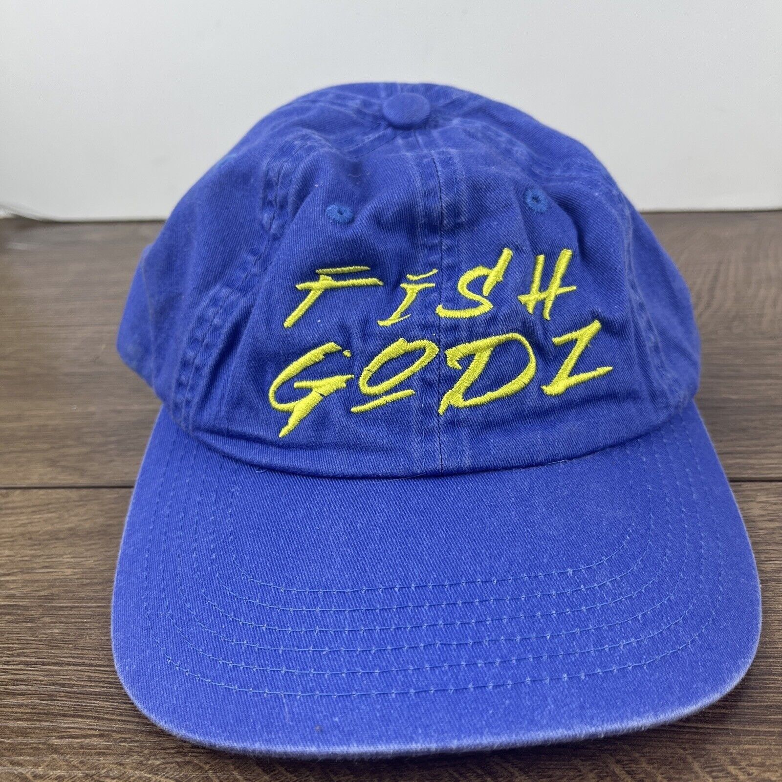 Other Fish Godz Hat Blue Hat Adjustable Adult Size Blue Hat Cap Size ONE SIZE - 1 Thumbnail