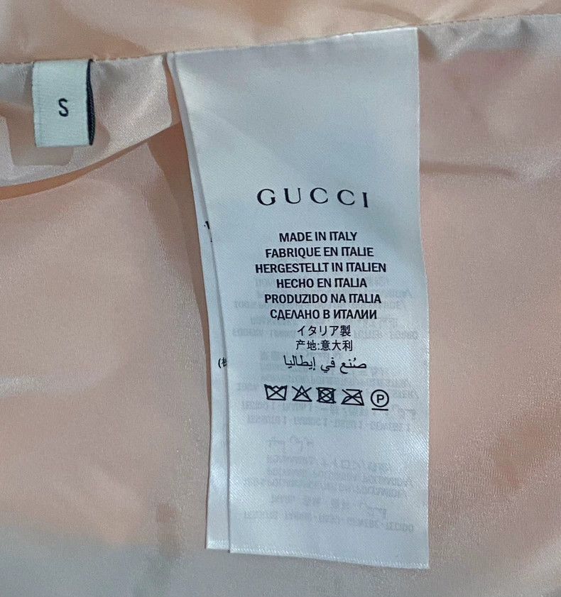 Gucci Gucci Floral geometric white stripe yellow coat 2502-Nextar Size US S / EU 44-46 / 1 - 6 Thumbnail