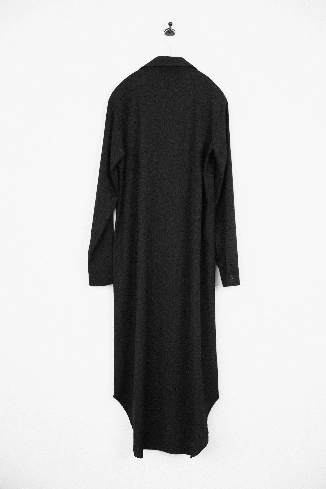 Yohji Yamamoto Yohji Yamamoto 21aw Vintage Tie Asym Wool Dress Women's Size S / US 4 / IT 40 - 2 Thumbnail