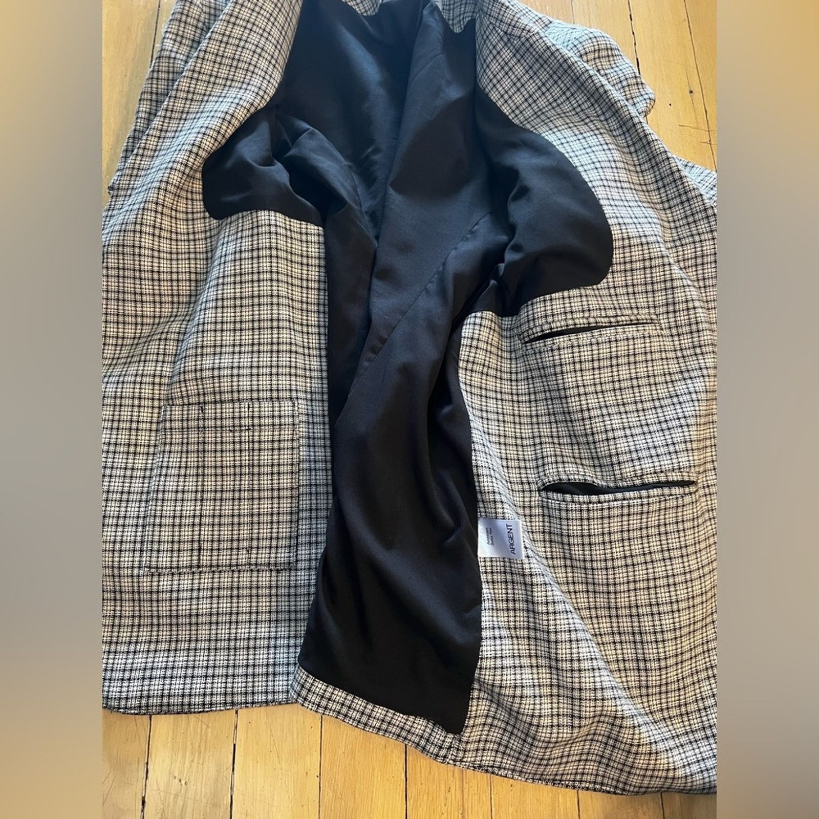 Other ARGENT checkered blazer size 12 Size XL / US 12-14 / IT 48-50 - 4 Thumbnail