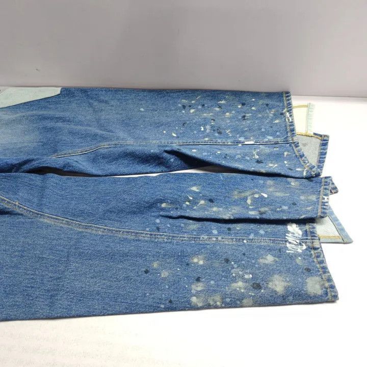 Lanvin Lanvin Spliced Ankle-Length Denim Pants for Men -2508 Size US 33 - 7 Thumbnail