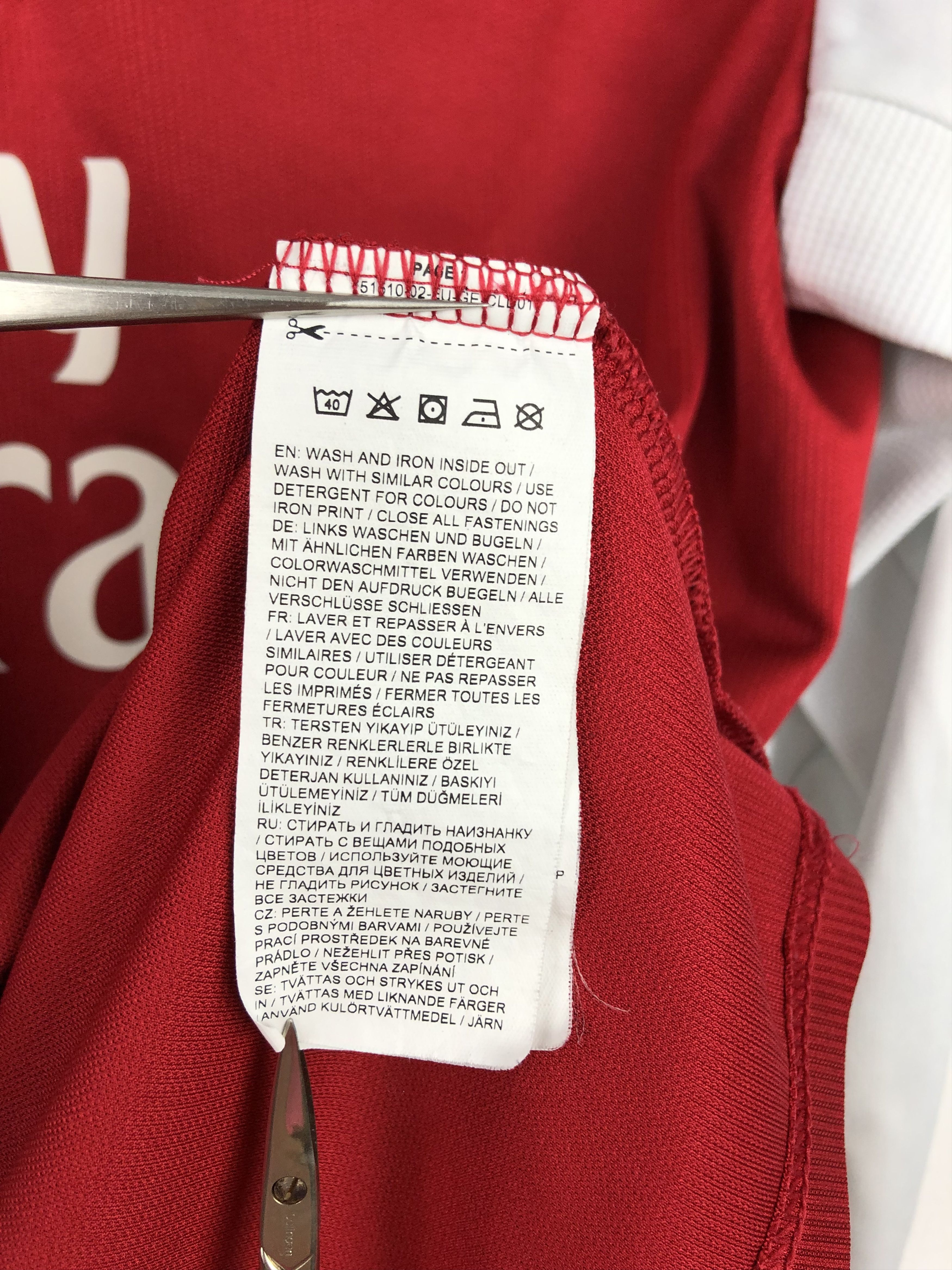 Other Arsenal football shirt Soccer Long Sleeve Jersey Tee Hype Size US M / EU 48-50 / 2 - 9 Thumbnail