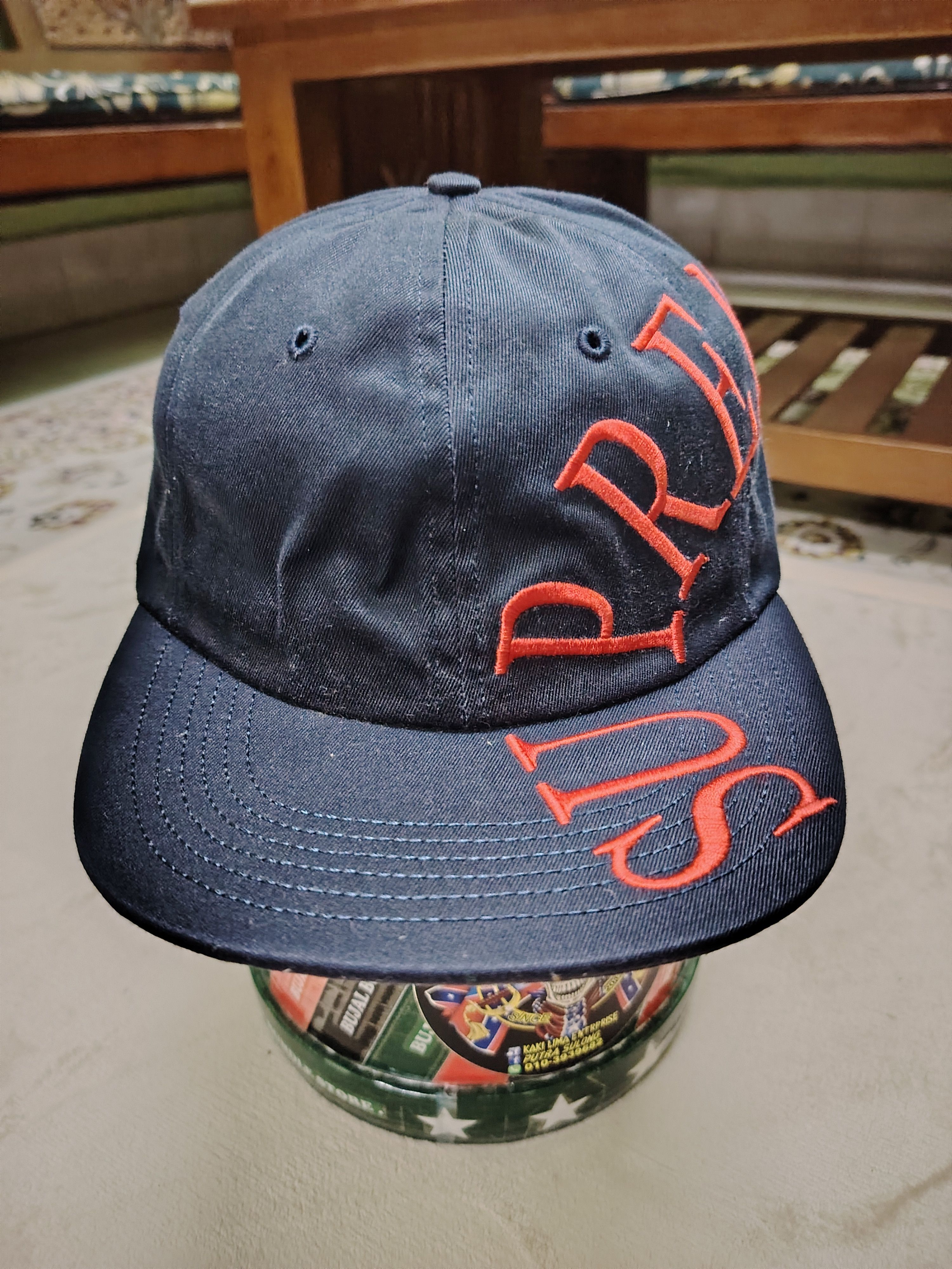 Supreme Supreme Emboidered Script 6 Panel Hat Cap Size ONE SIZE - 2 Thumbnail